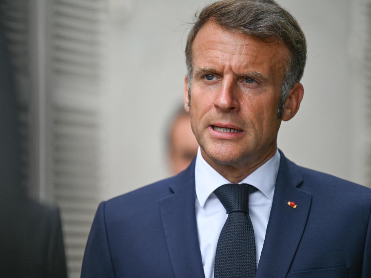 Macron sobre guerra entre rusia ucrania 