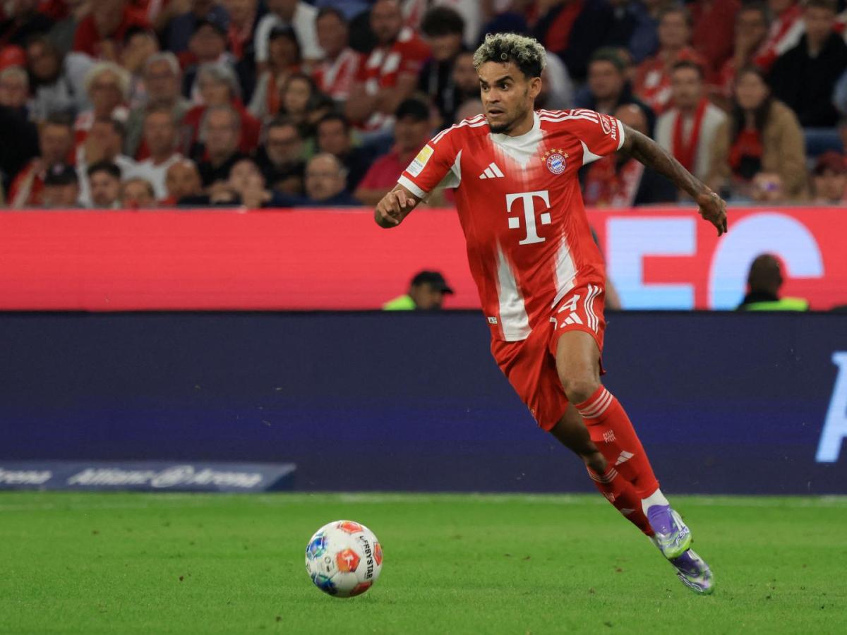 Luis Díaz marcó su primer gol en Bundesliga con el Bayern Múnich