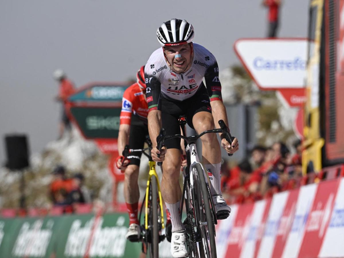 Vuelta a España 2025: Joao Almeida ganó la etapa 13