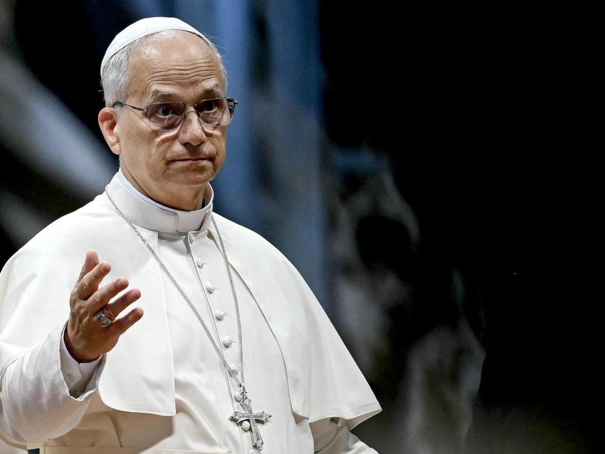 Papa León XIV dijo que el pueblo de Gaza sufre de desplazamiento forzado