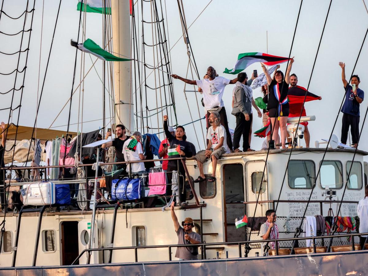 Flotilla Global Sumud: Recorrido HOY 1 de octubre 2025