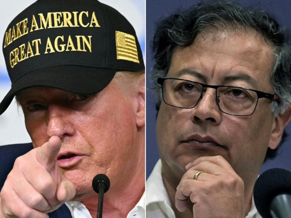 Rechazo de líderes a señalamientos de Trump contra el presidente Petro