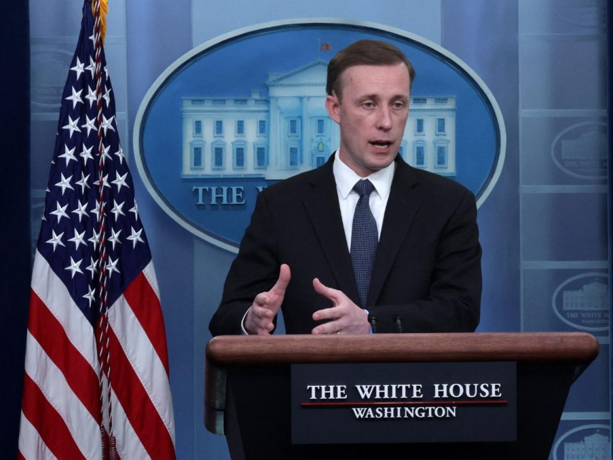 Jake Sullivan, consejero de Seguridad Nacional de EE.UU.