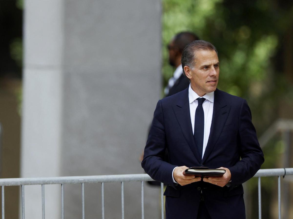 Hijo presidente Joe Biden culpable posesión ilegal arma