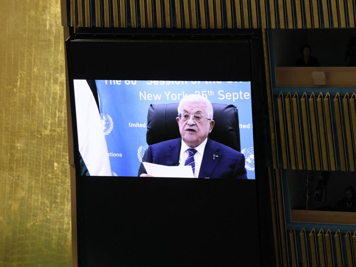 Discurso Mahmud Abás ante la ONU: reconocer el estado palestino