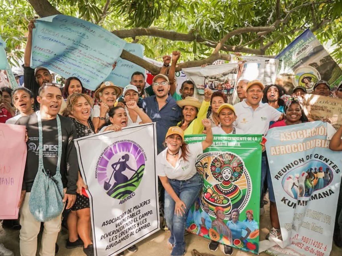 Agencia Nacional de Tierras se reúne con organizaciones del Magdalena.
