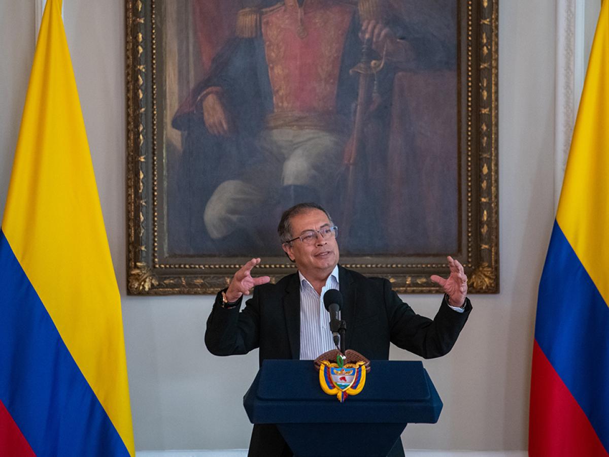 Presidente Gustavo Petro anunció reestructuración en la UNGRD 