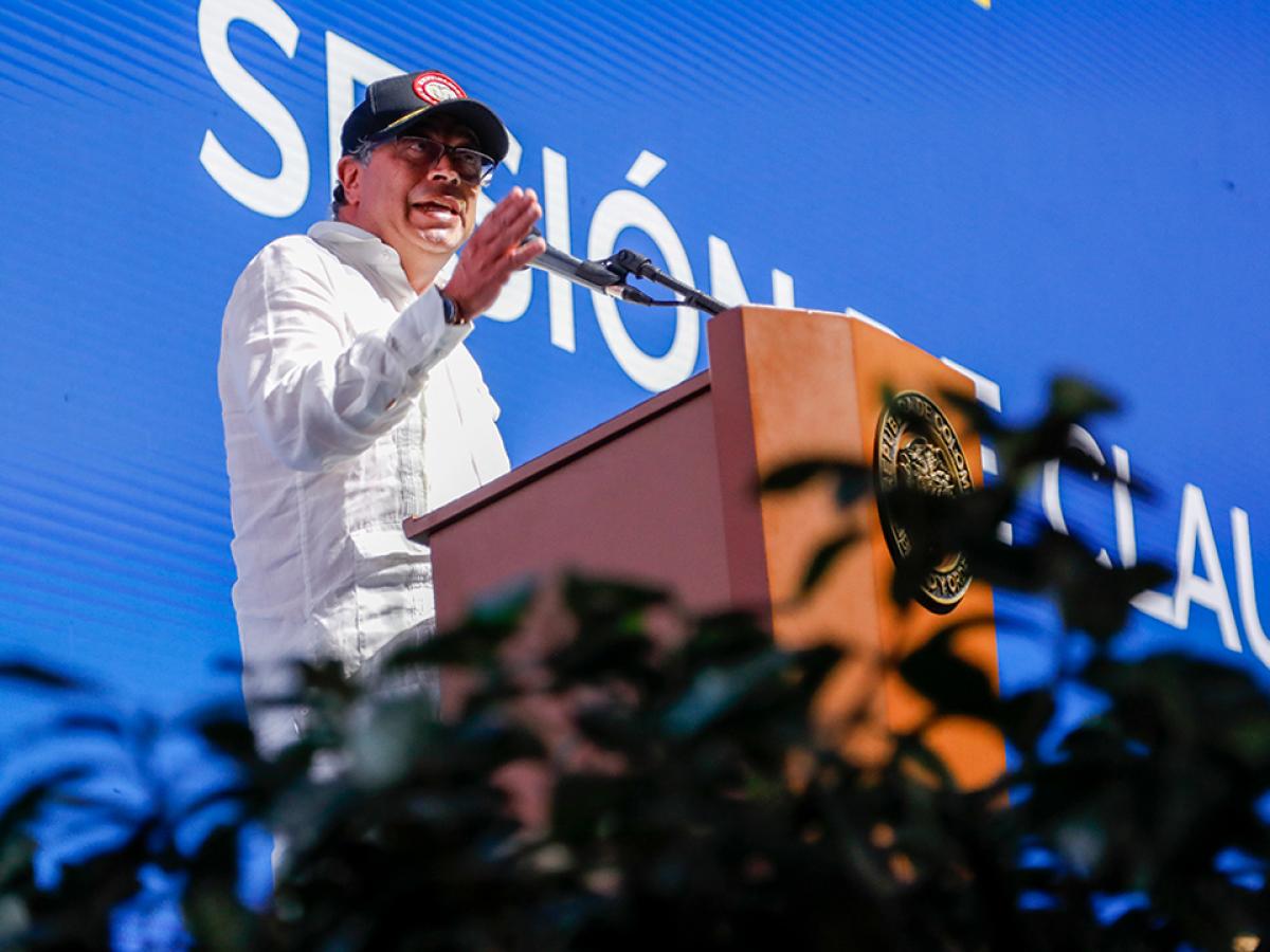 Intervención presidente Petro en Suecia 