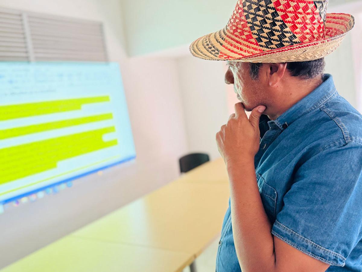 Traducción al wayuunaiki diálogo con autoridades indígenas