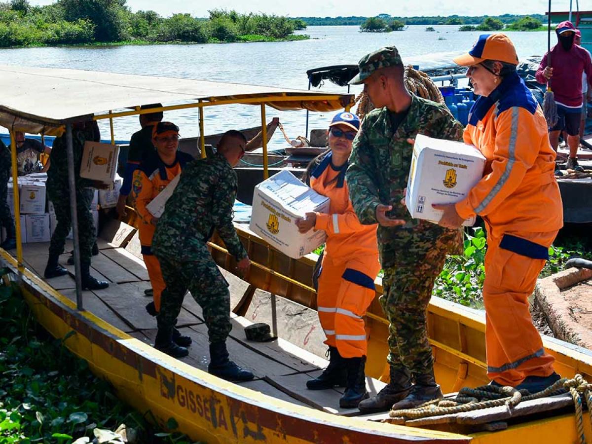 UNGRD entrega 14.000 kits humanitarios en Amazonas, Vichada, Caquetá, Guainía y Guaviare