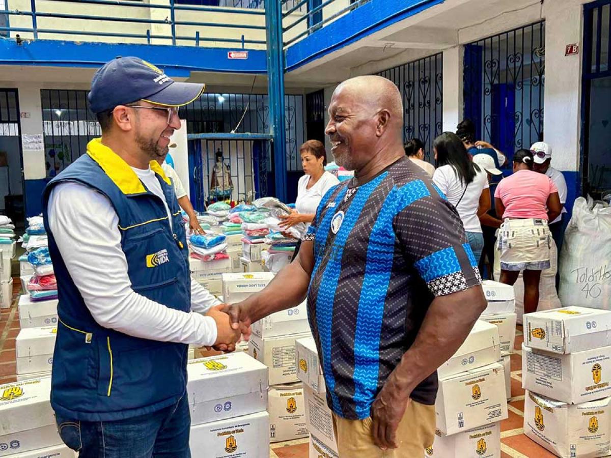 UNGRD entregó más de 4.300 ayudas humanitarias en Tumaco
