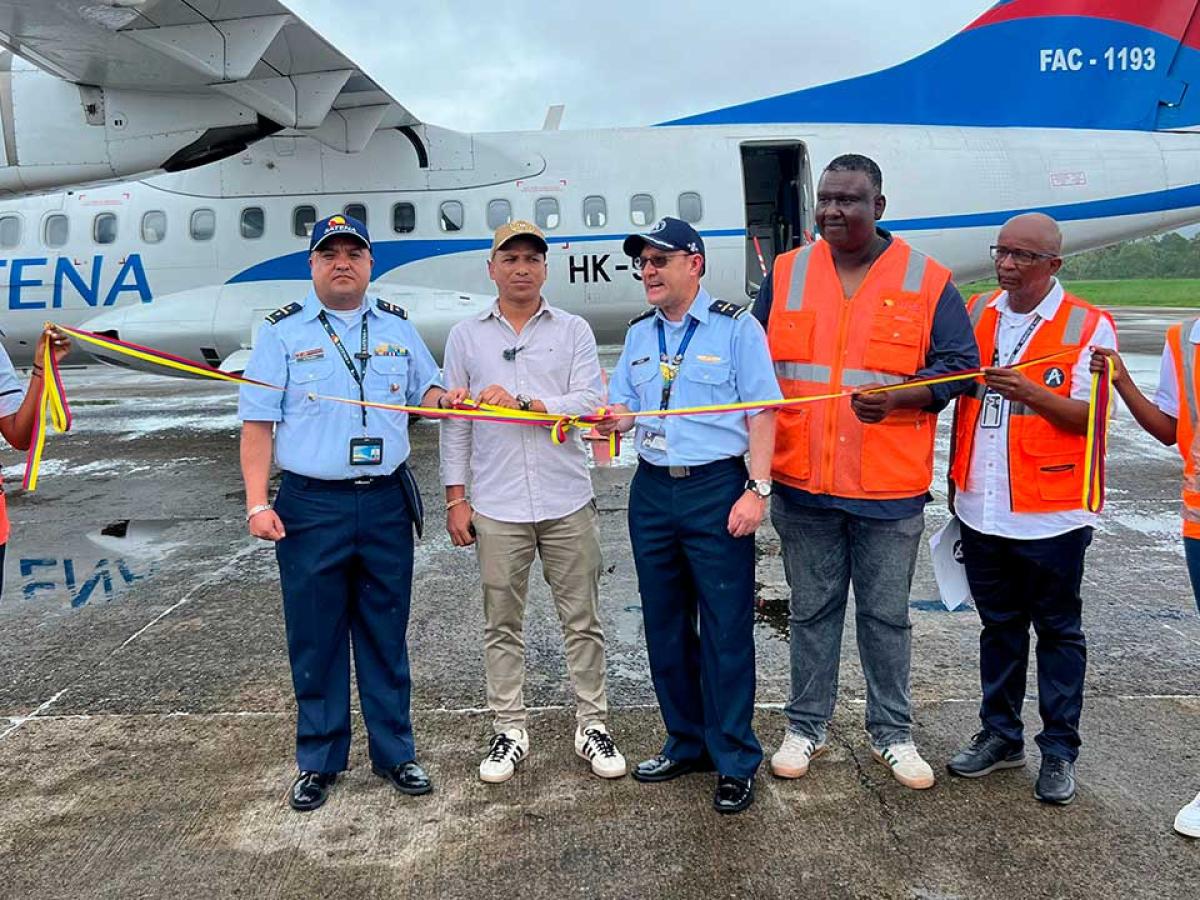 Satena inaugura nuevas rutas desde Bogotá hacia Nuquí y Flandes