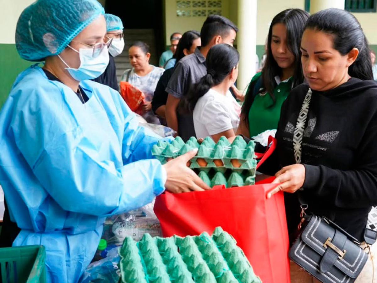 Gobierno garantiza alimentación escolar en receso académico