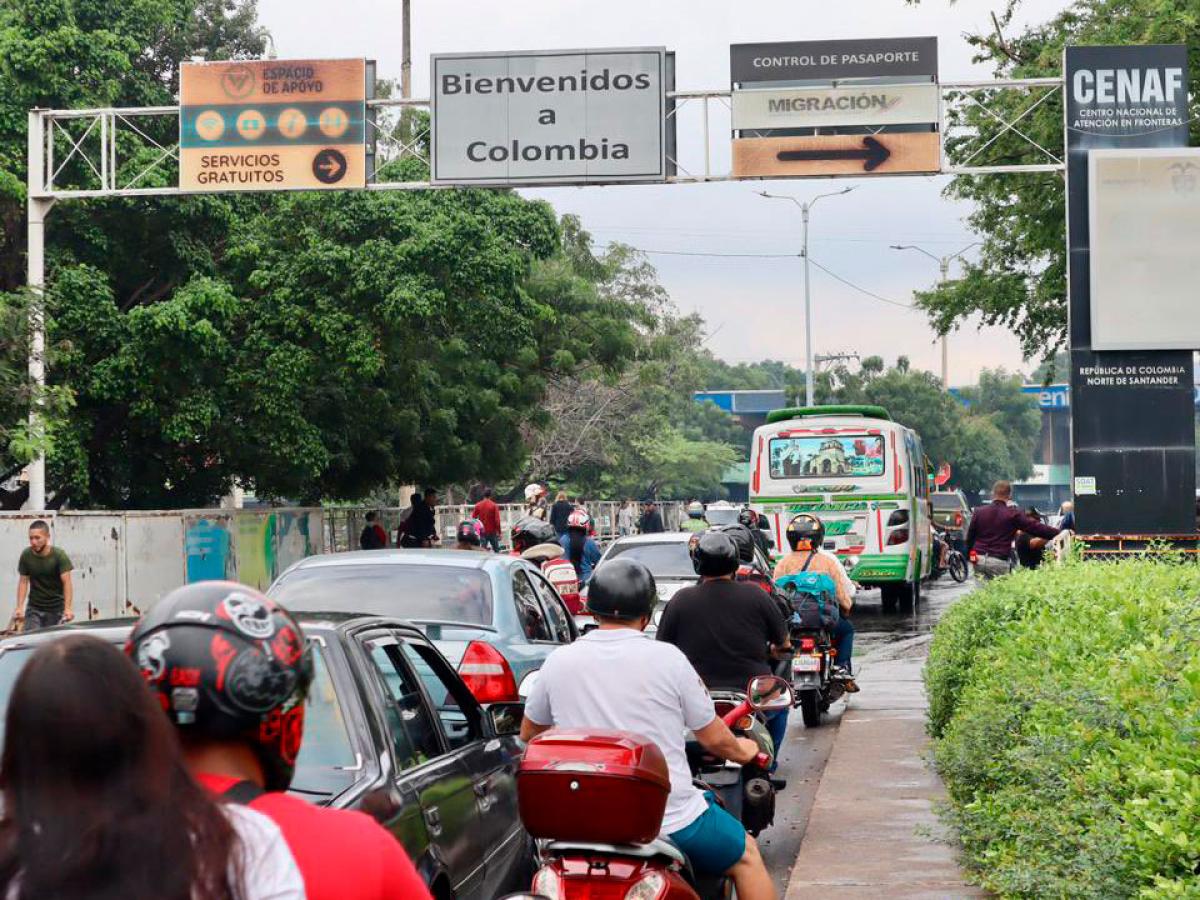 Migración Colombia reporta normalidad en flujos migratorios desde Venezuela