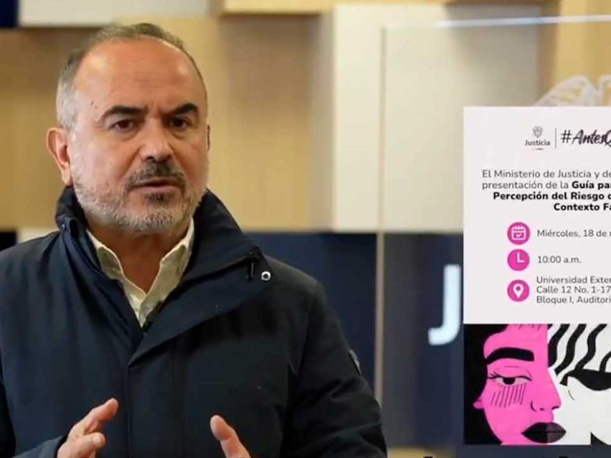 La herramienta será presentada por el Ministerio de Justicia en la Universidad Externado y busca ayudar a mujeres e instituciones a identificar señales de peligro.