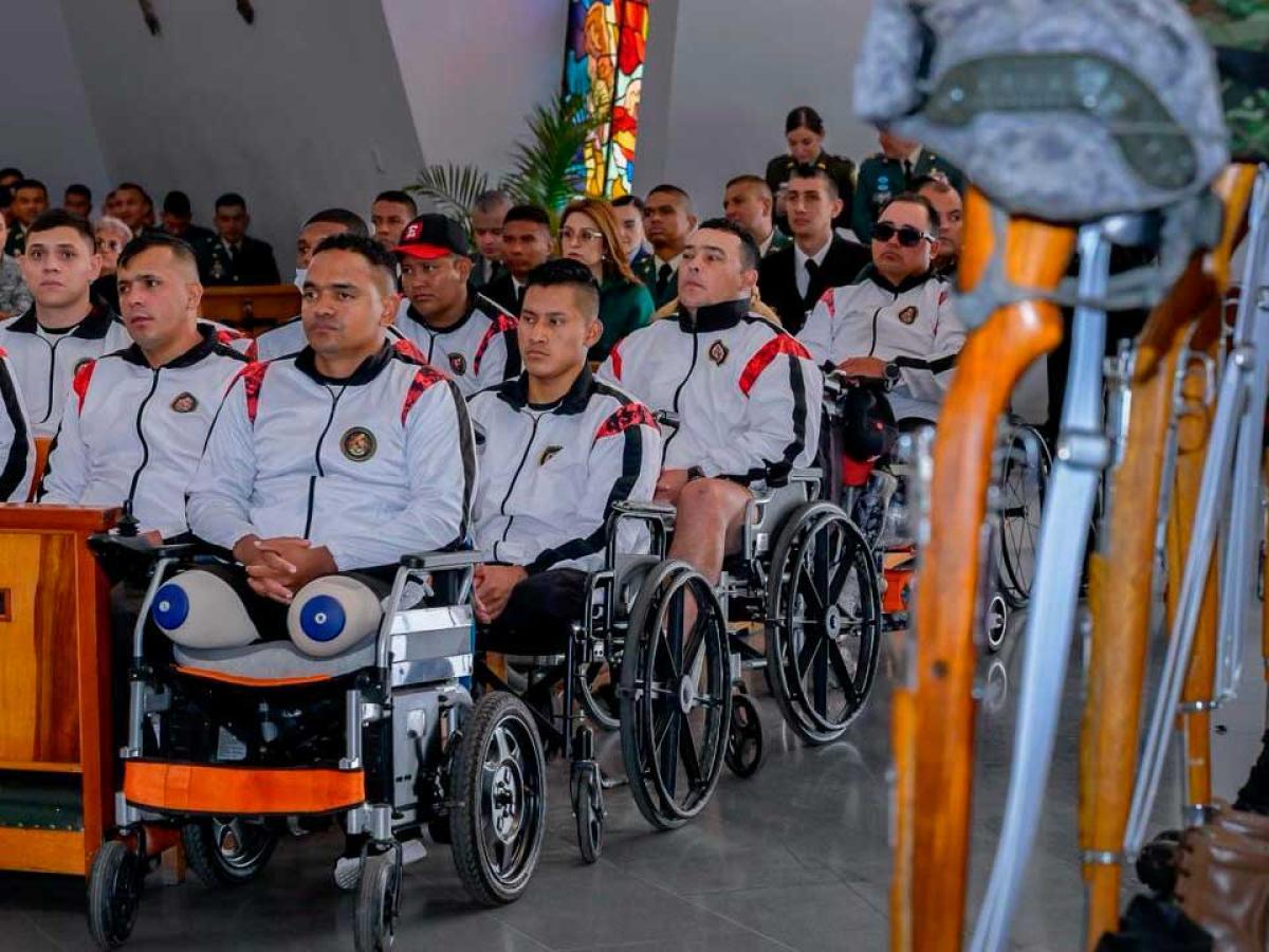 Ejército rinde homenaje a militares víctimas del conflicto armado