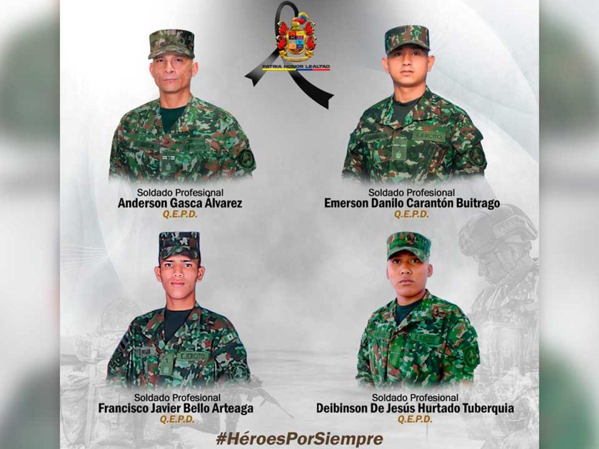 Gobierno condena ataque contra el Ejército en Guaviare