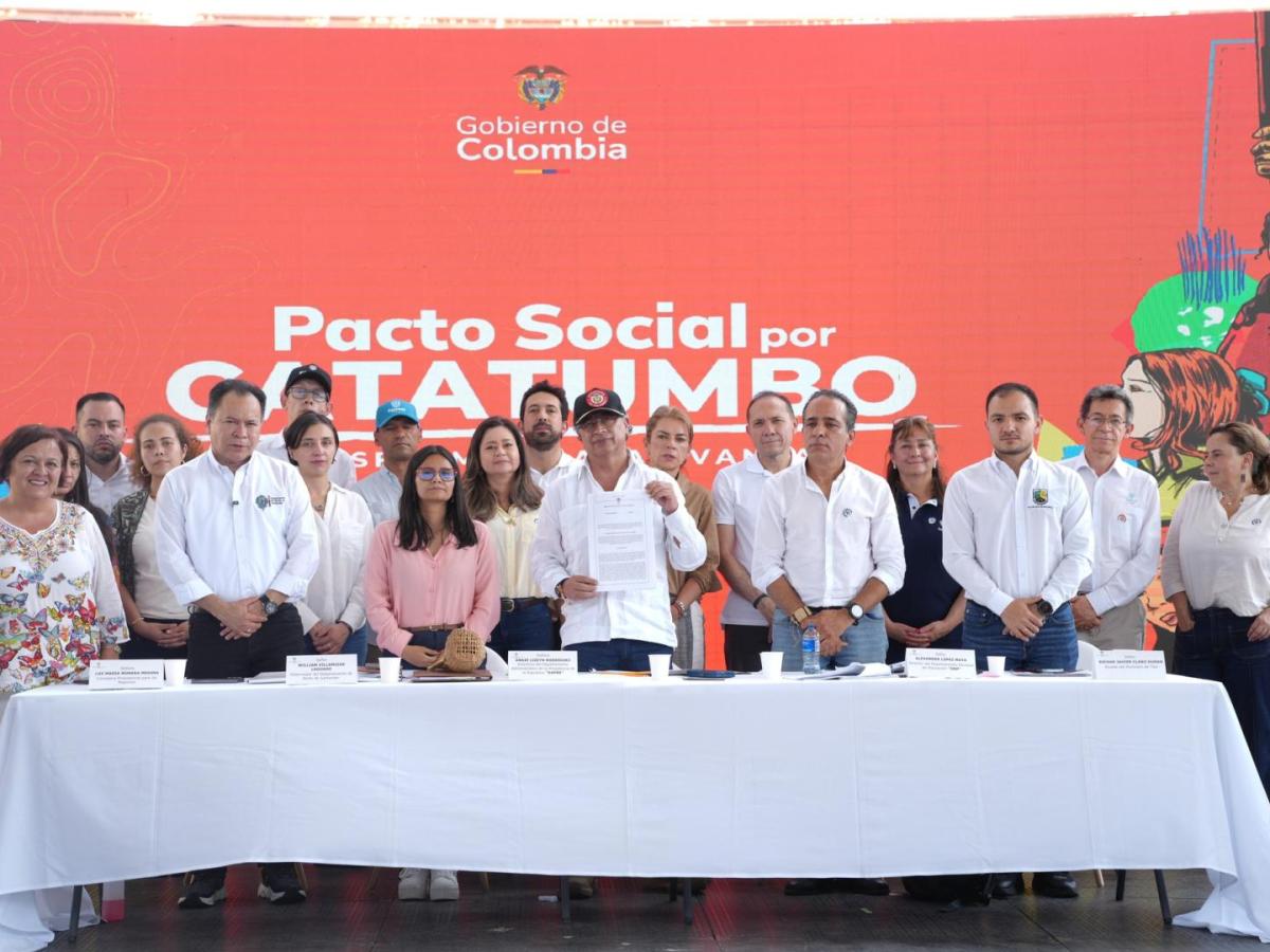 Pacto Social del Catatumbo: diálogo herramienta clave