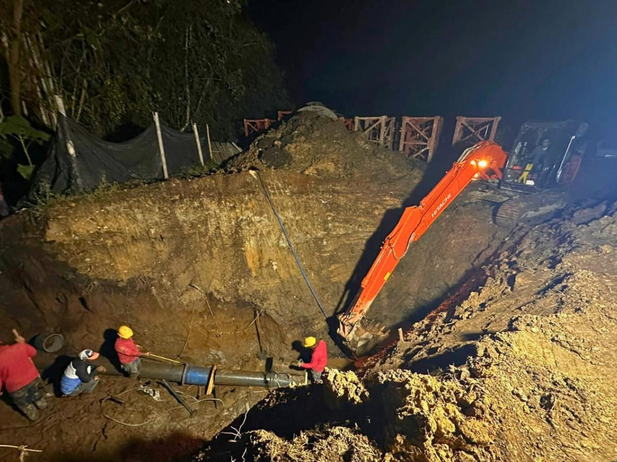 Villamaría, Caldas: sin agua por daño en la tubería ¿cuándo regresa?
