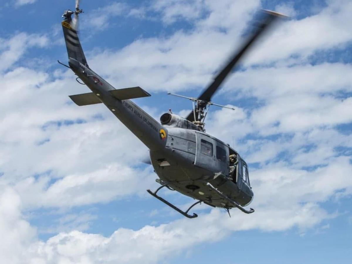 Accidente helicóptero Fuerzas Militares 2024