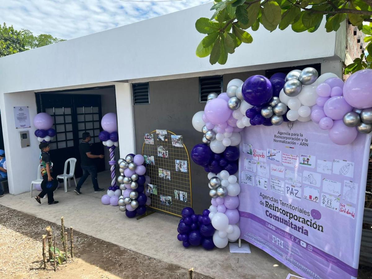 Arauca: Firmantes de paz lograron construir casa comunal