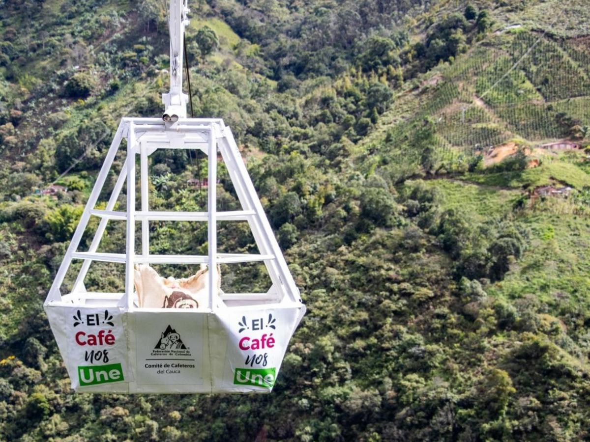 Cauca: cable Aéreo impulsa transporte y competitividad del café