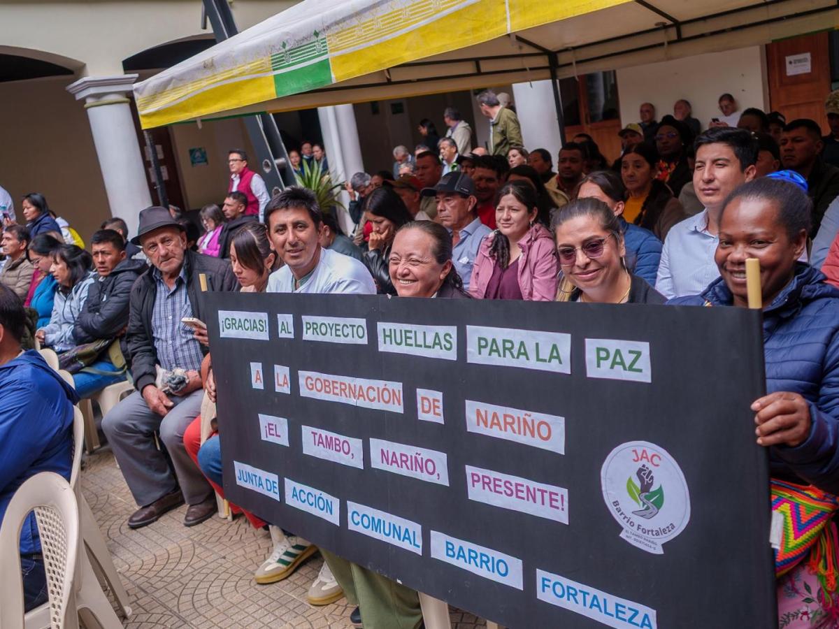 Nariño le apuesta a la paz con infraestructura rural