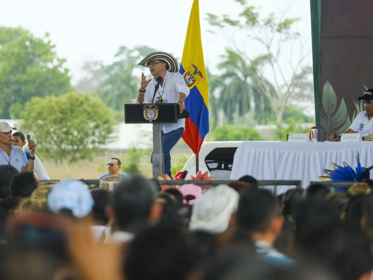 Presidente Petro en Tierralta: poder constituyente campesino de Colombia