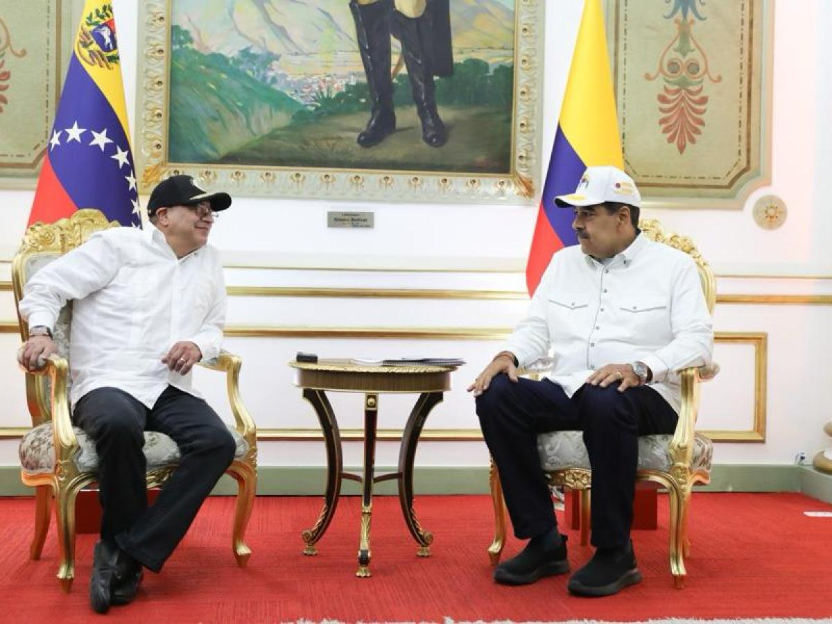 Presidente Petro y Nicolás Maduro: temas de reunión en Venezuela