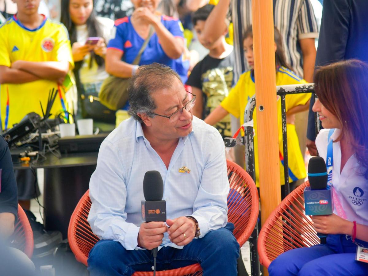 Presidente Petro en exclusiva para RTVC: Juegos Olímpicos París 2024