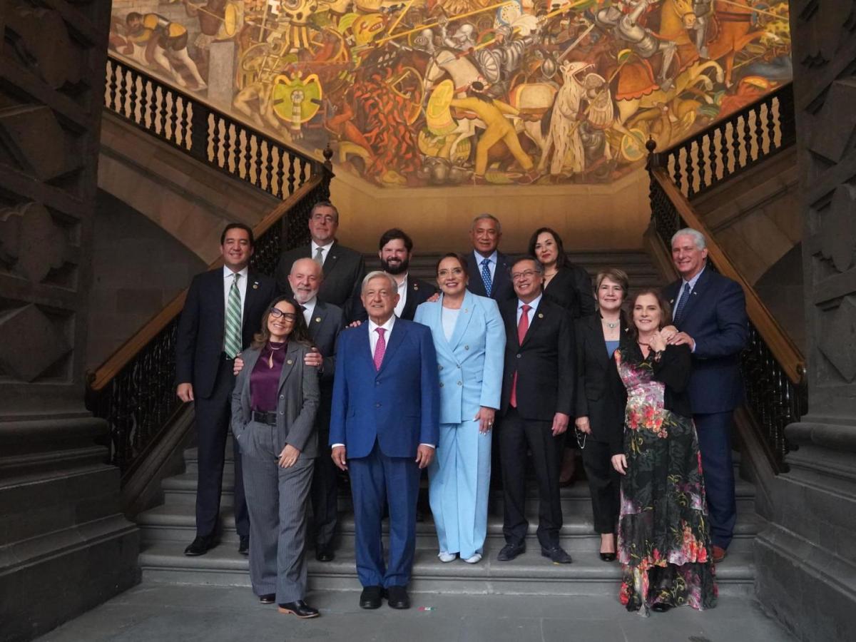 Reunión presidente México mandatario regionales