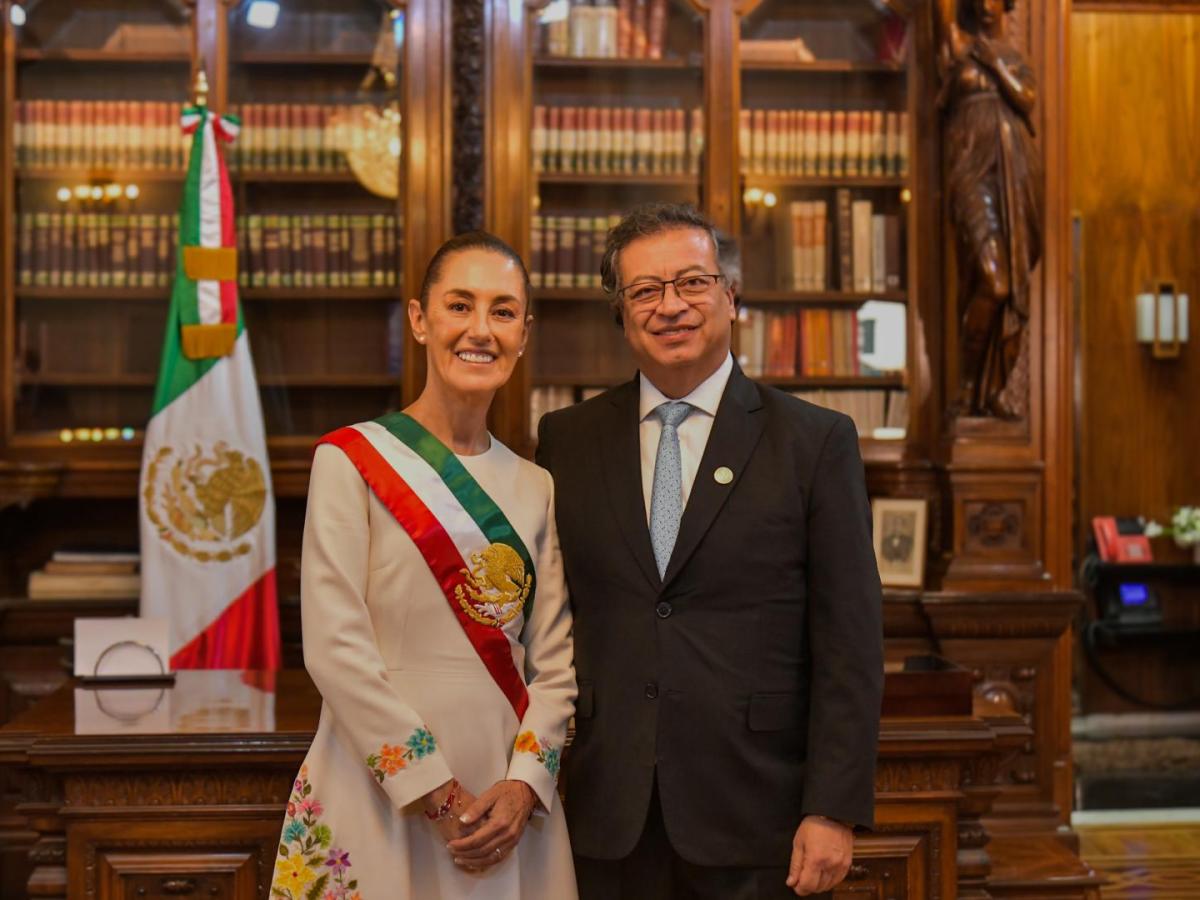 Reacción presidenta México investigación presidente Petro