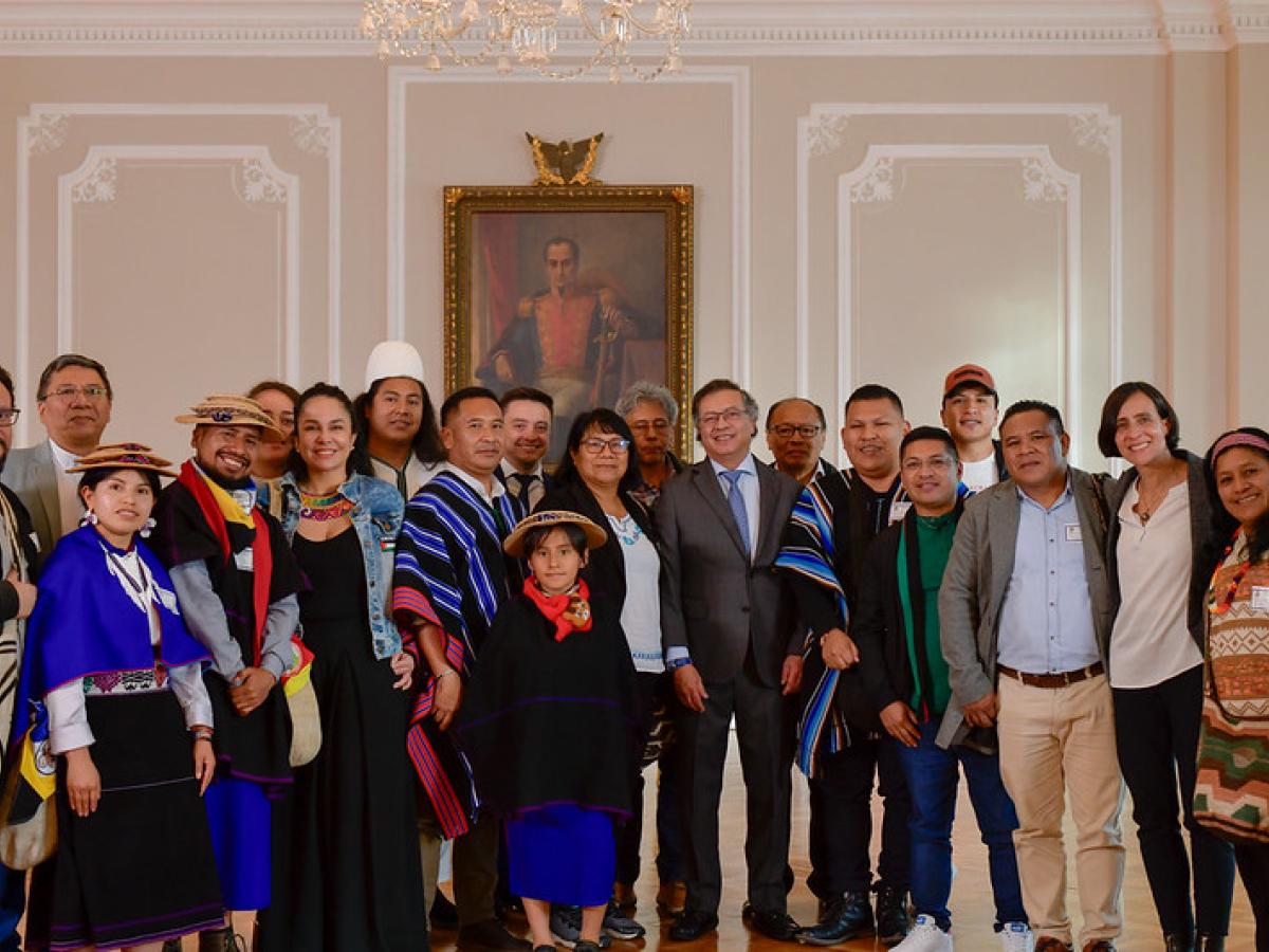 Los pueblos indígenas tienen autoridad en sus territorios y serán los protectores de la naturaleza