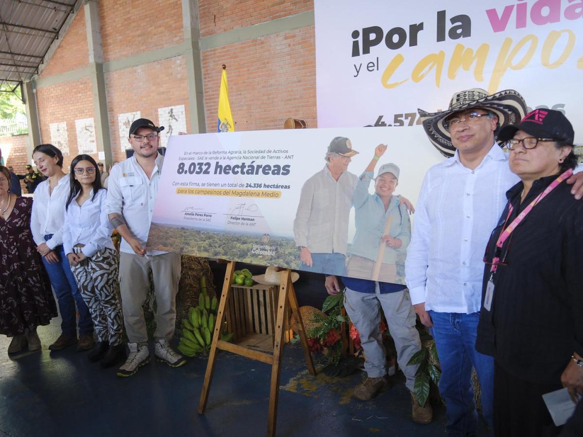 Magdalena Medio: Gobierno devuelve 4.500 héctareas de tierra usurpadas a comunidades