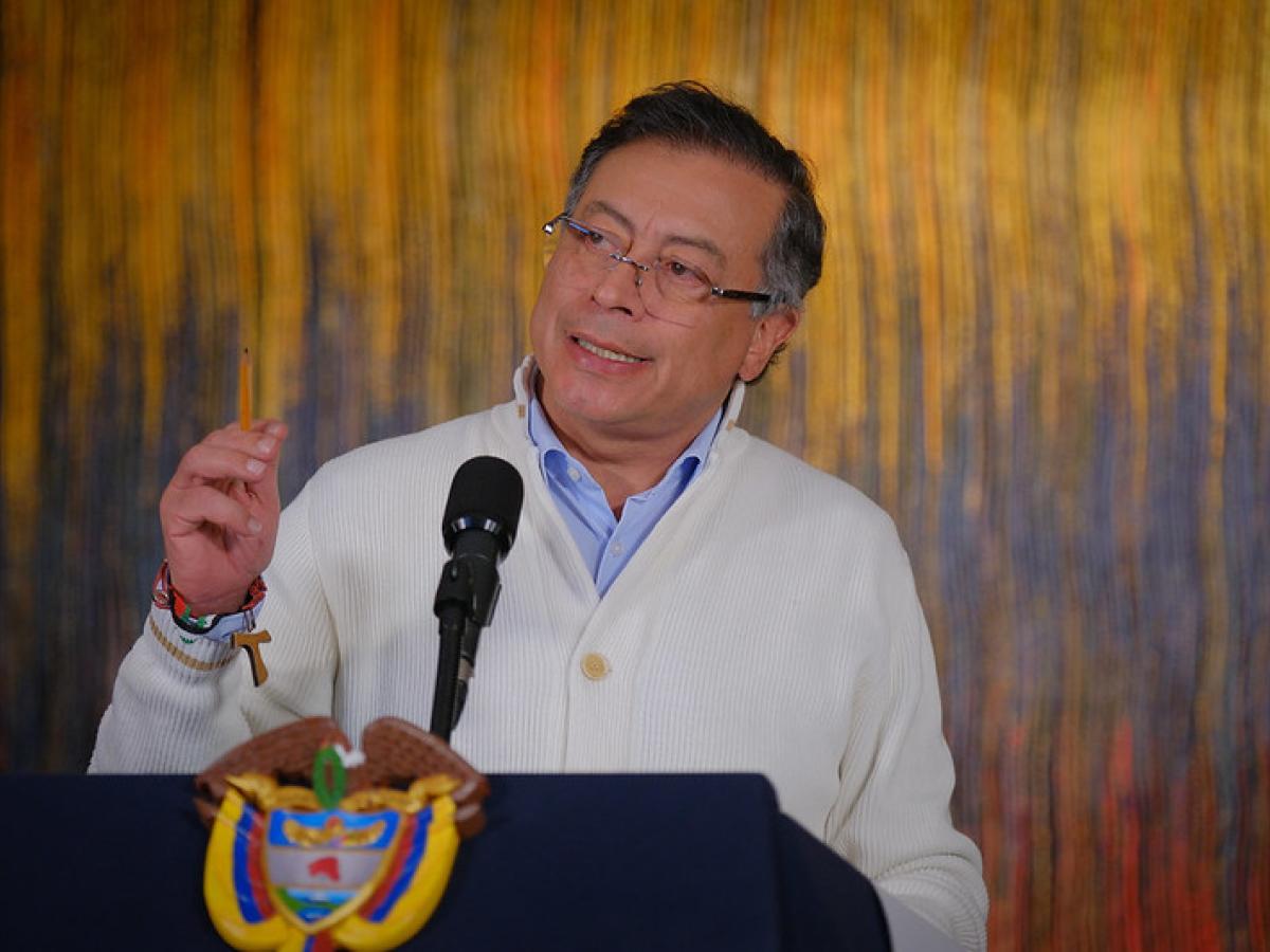 Gustavo Petro pidió ayuda a México para encontrar a Bayron Sánchez