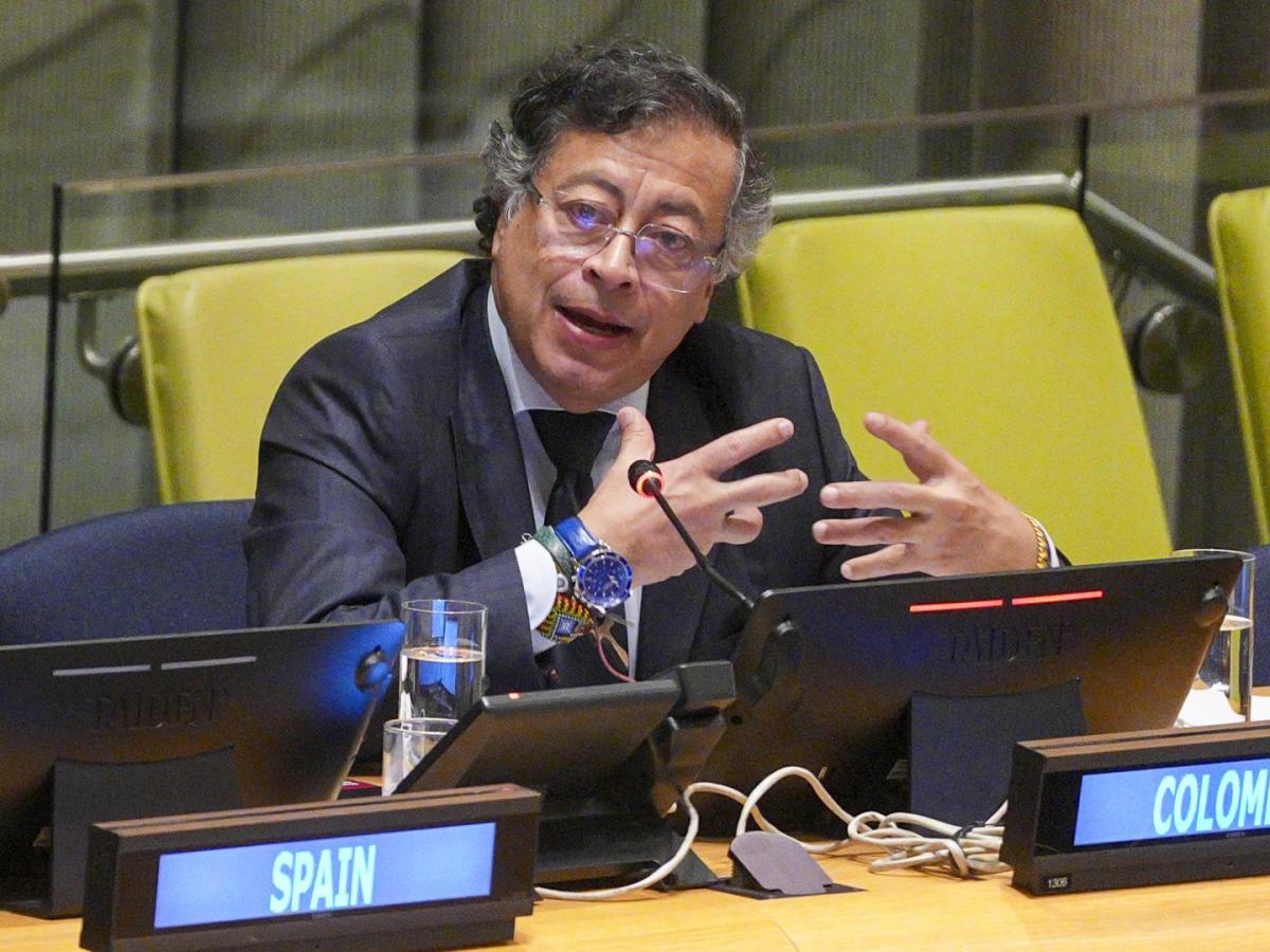 Gustavo Petro en la ONU: foro en defensa de la democracia: luchando contra el extremismo