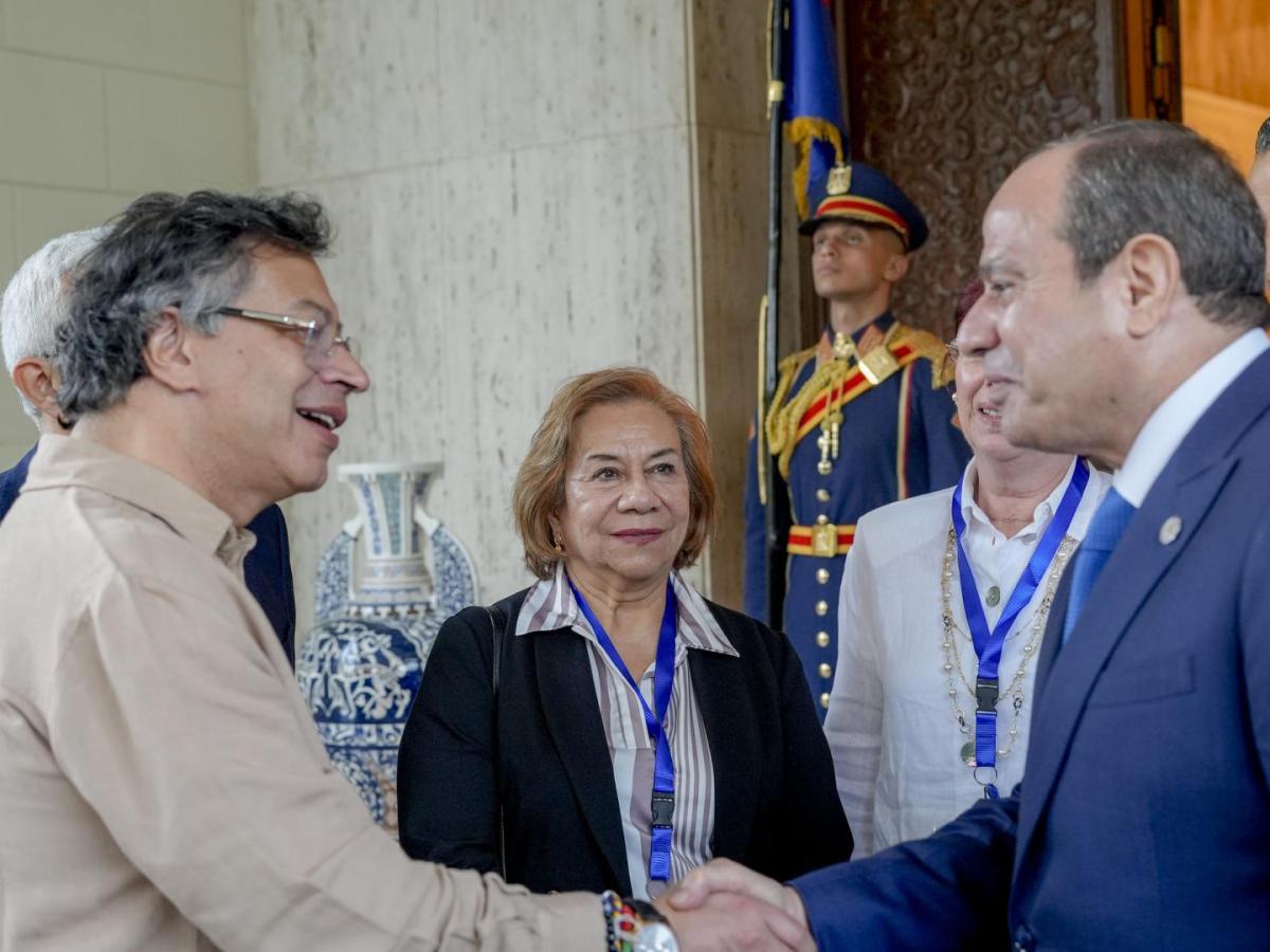 Visita Gustavo petro Egipto 