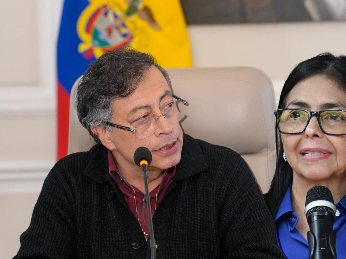 ¿Cuándo será la reunión entre Petro y Delcy Rodríguez? Se conoce la fecha