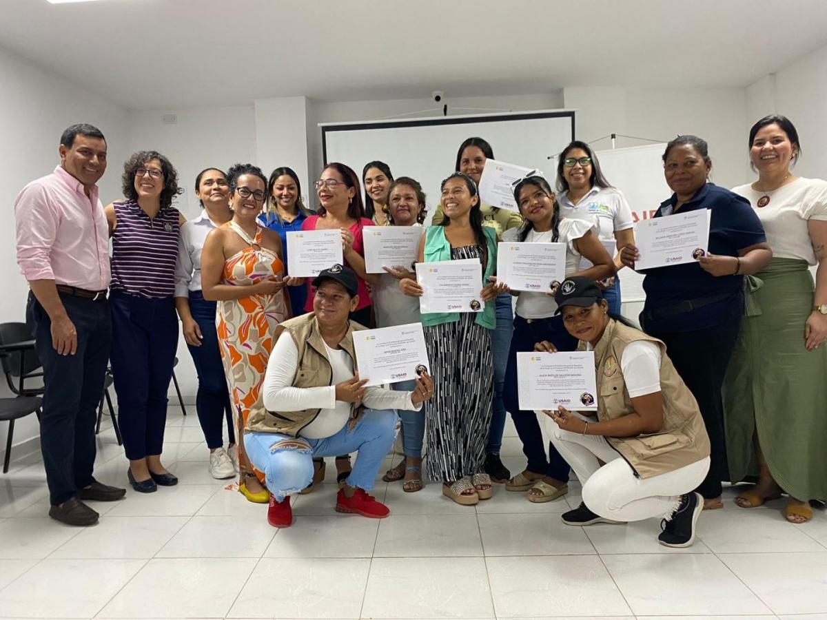 Día Mundial de las Personas Migrantes | Lideresas reciben reconocimiento en Riohacha 