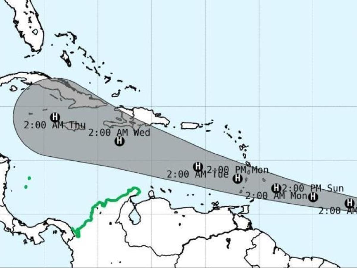 Huracán Beryl en Colombia: estado crítico