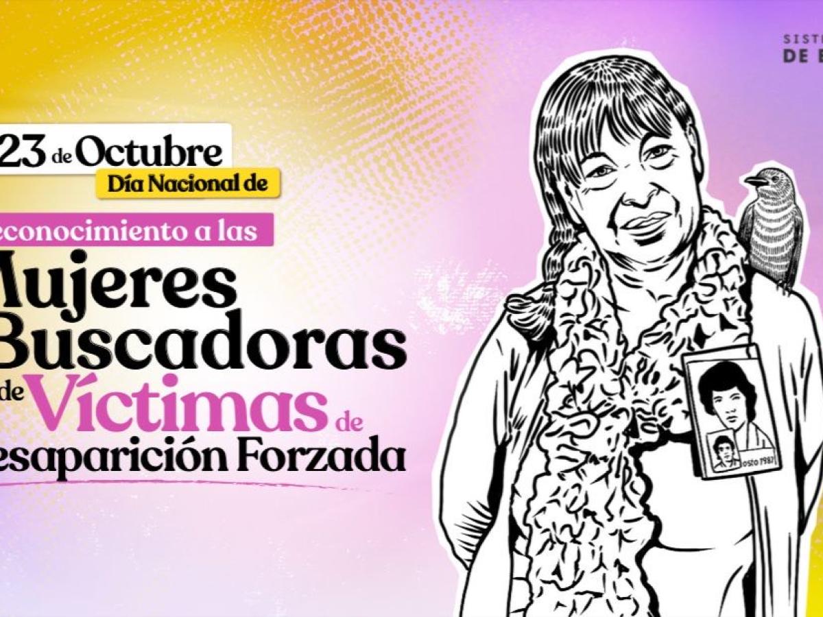 Universidad Nacional presenta la agenda del homenaje a las Mujeres Buscadoras de Colombia