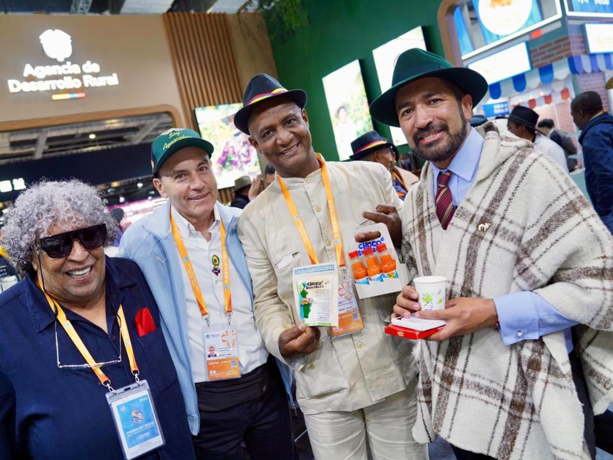 CIIE 2025 en Shanghái: Colombia lleva frutas, café y cacao