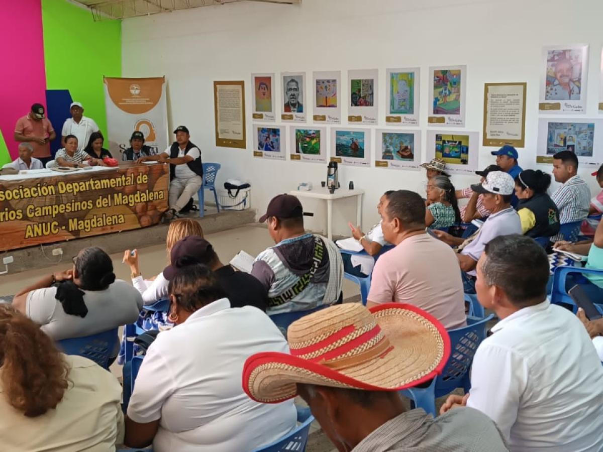 Día Mundial de la Lucha Campesina: Asamblea de Asociación Nacional de Usuarios Campesinos 