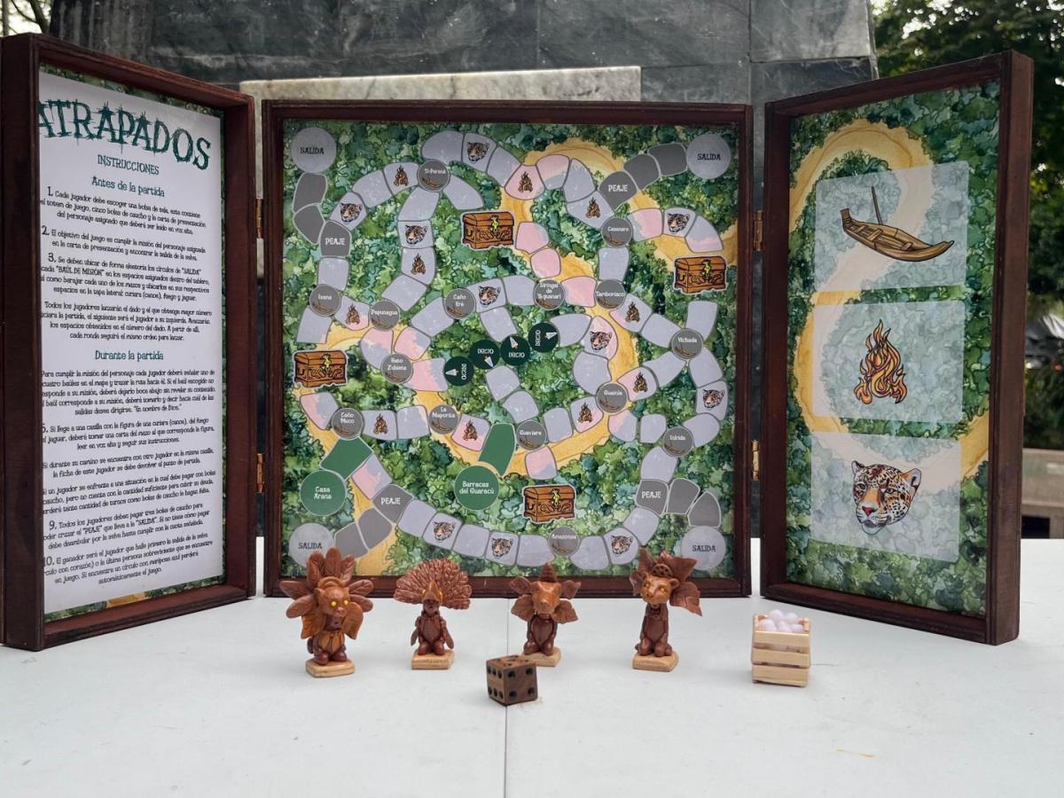 Juego de mesa sobre La Vorágine: Atrapados