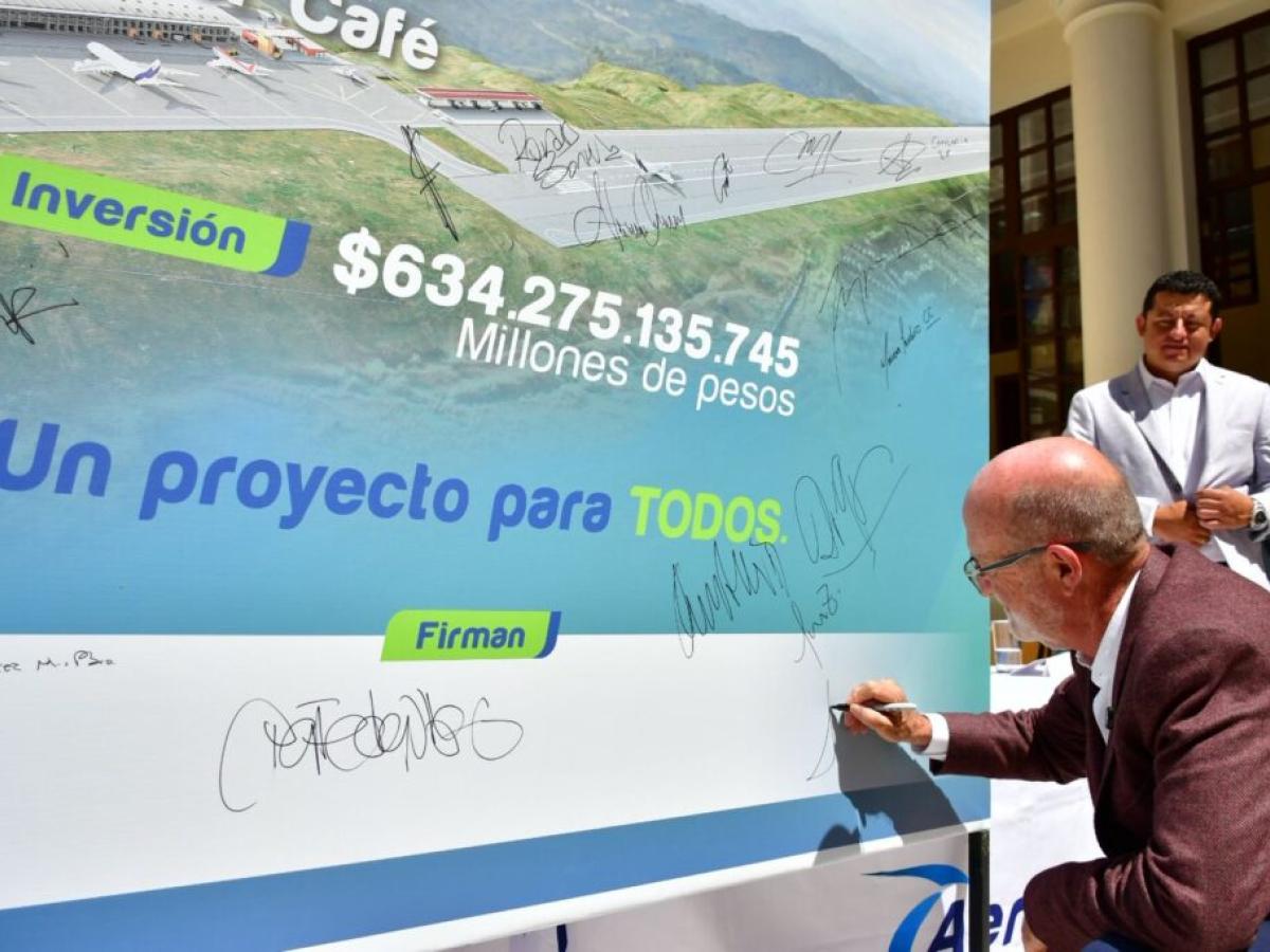 Avances Aeropuerto del Café: Aerocafé Caldas 