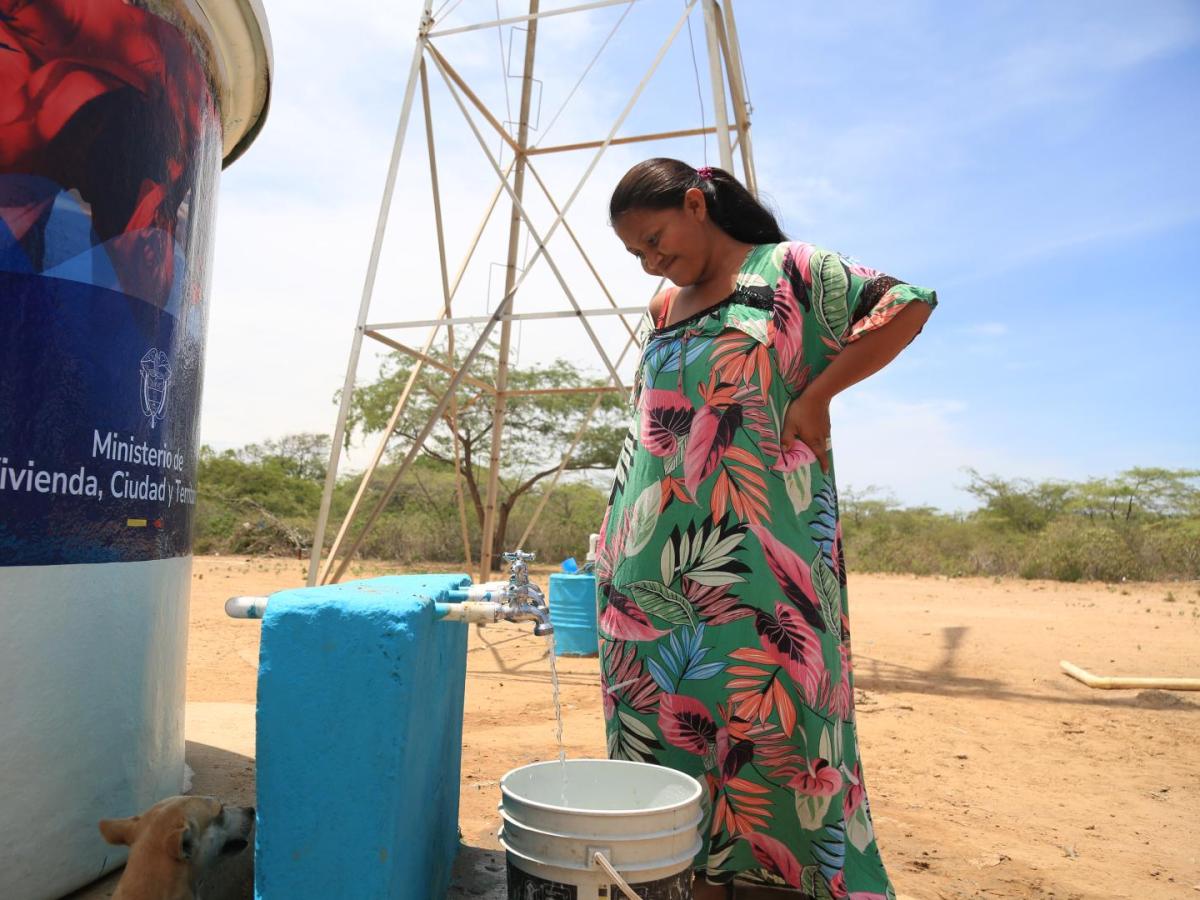 Agua potable en La Guajira