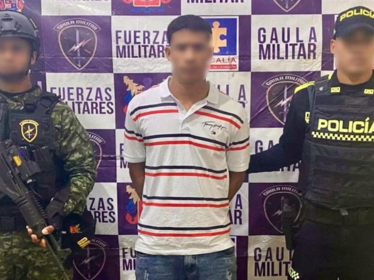 Gaula capturó a alias Yao de los 'Los Pachenca'