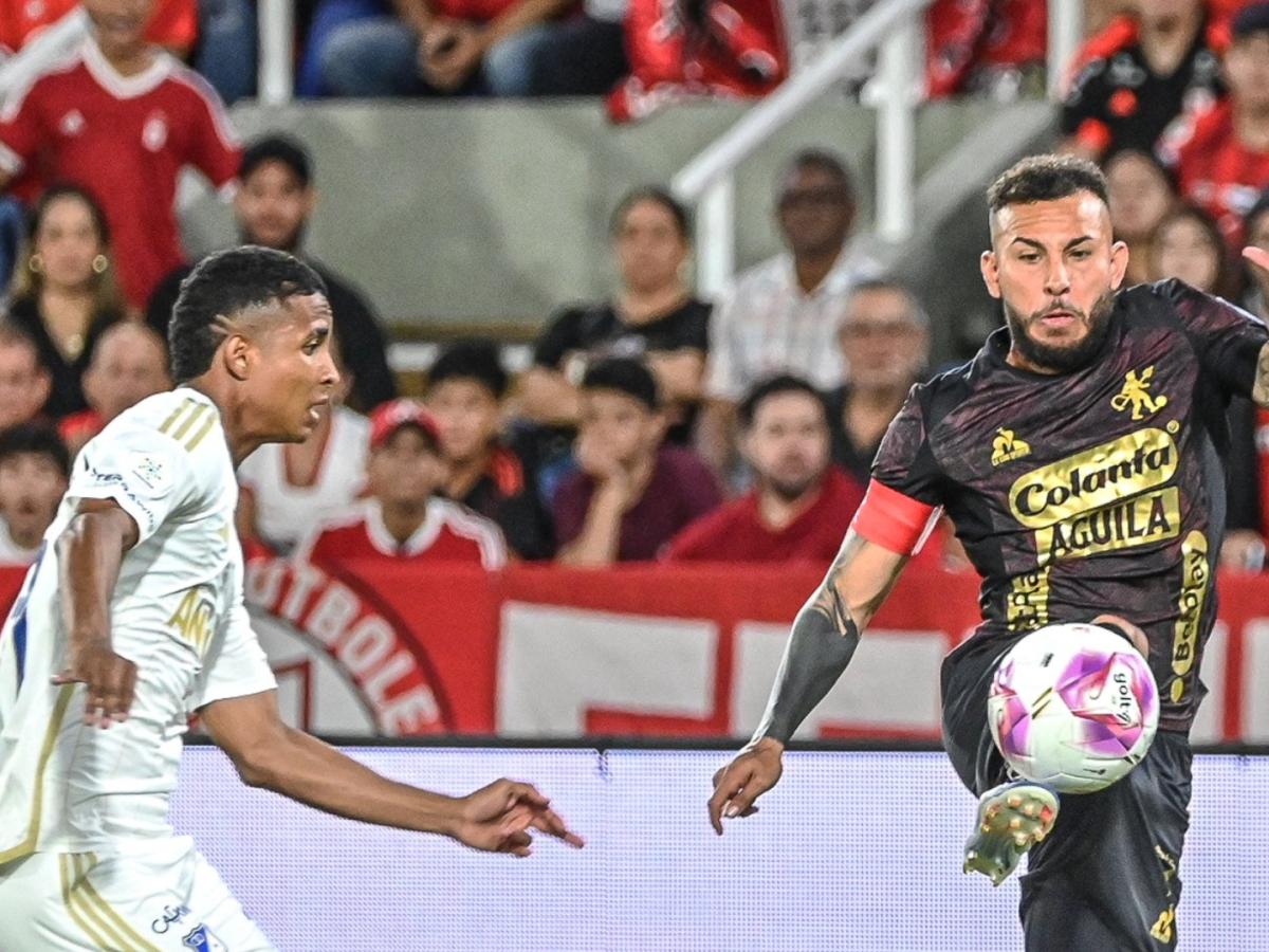 América vs. Millonarios: partido y goles.