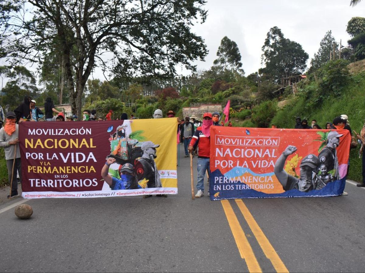 Bloqueada Vía Panamericana en Cauca