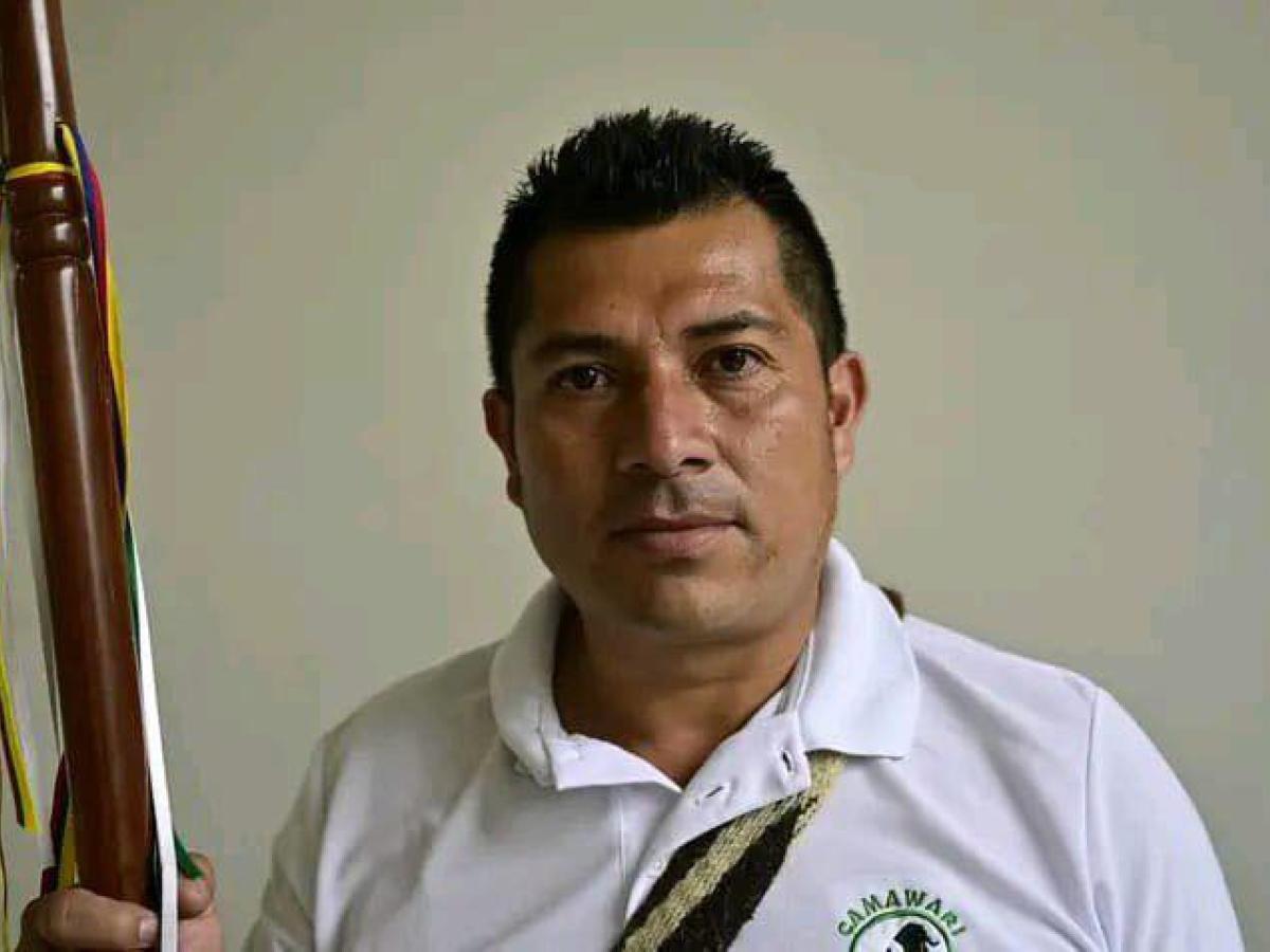 Nariño: Asesinaron a Aurelio Araujo Hernández, líder Awá